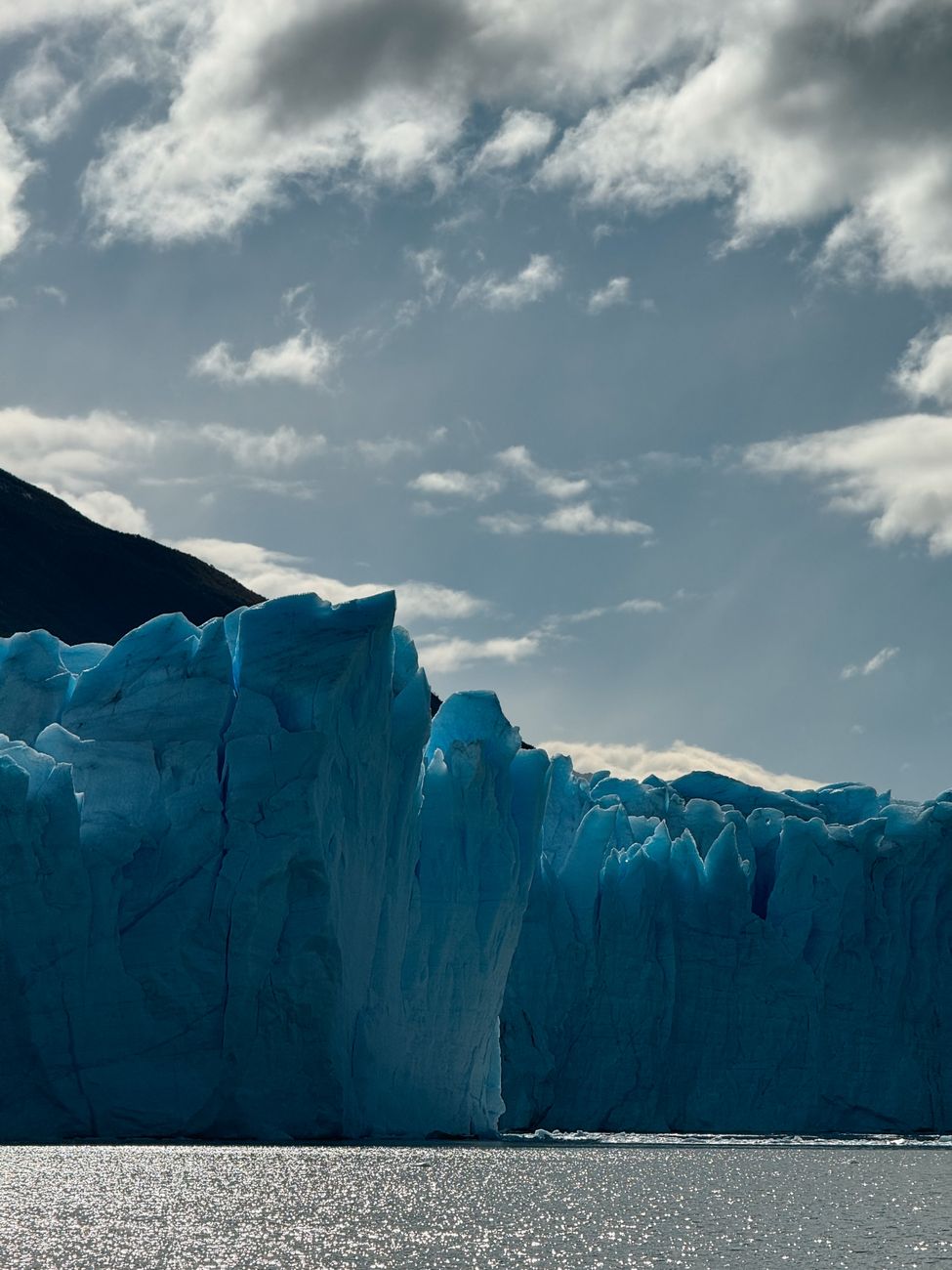 Glacial waters in Southern Chile
